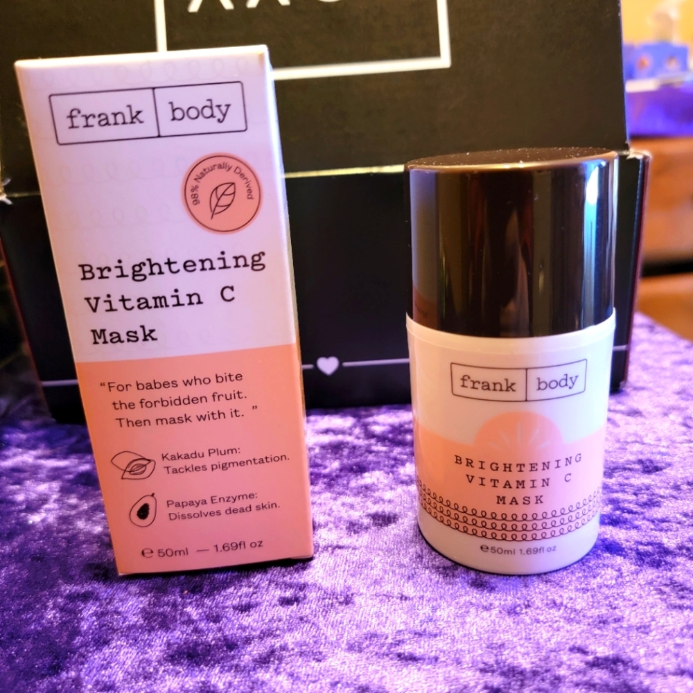 Brightening vitamin c mask